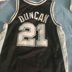 Tim Duncan  jersey